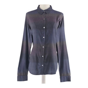 Gorp KÜHL Strata Long Sleeve Shirt Women’s Medium Gray Stripe EcoVero